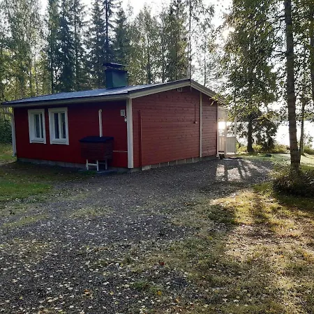 Vaestaeraekki Bachstelze-cabin By A Crater